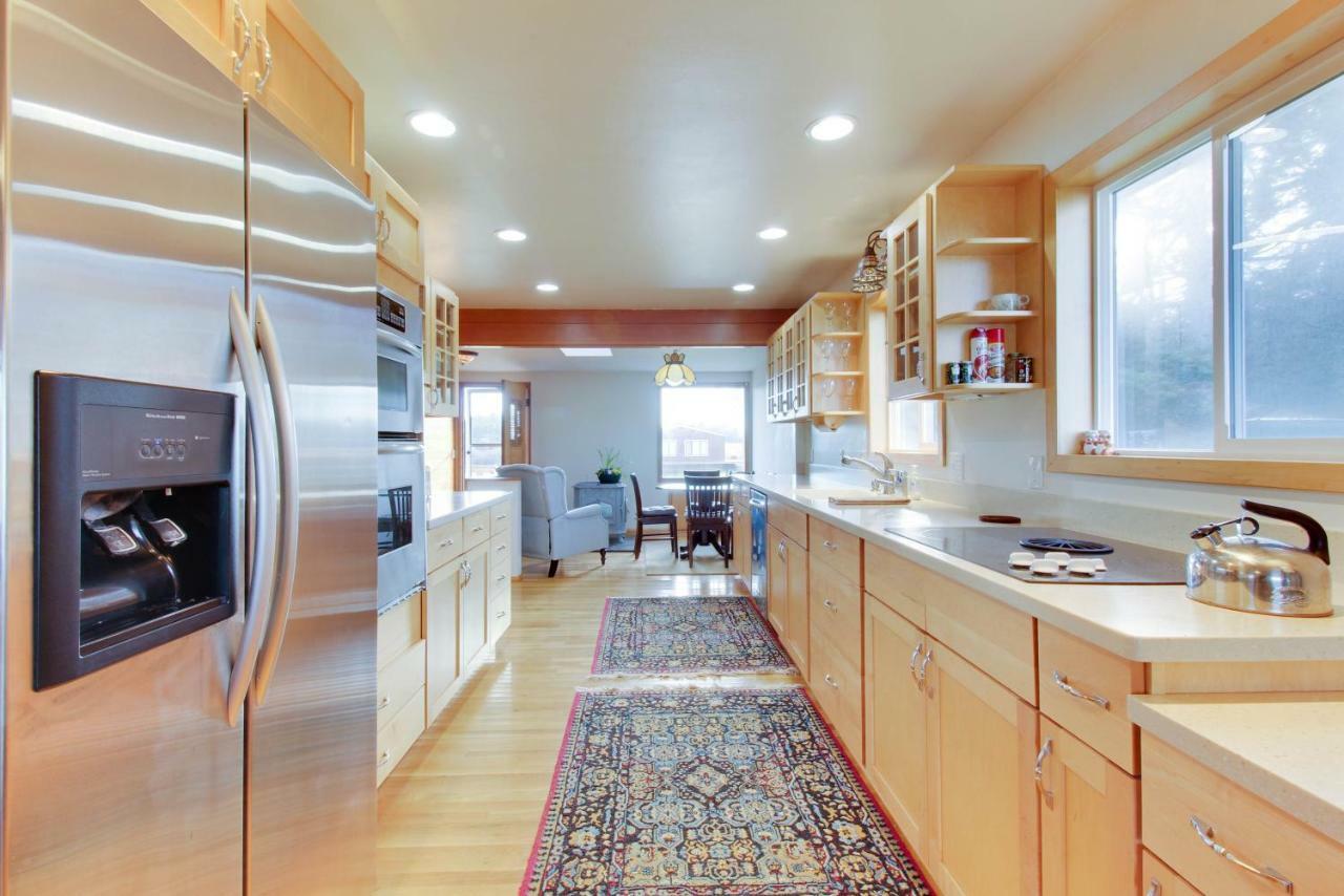 Islandale Lopez Island Agate Beach Waterfront Home מראה חיצוני תמונה