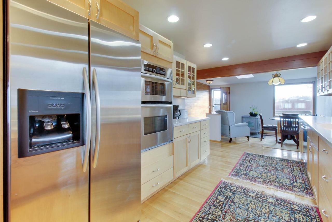 Islandale Lopez Island Agate Beach Waterfront Home מראה חיצוני תמונה