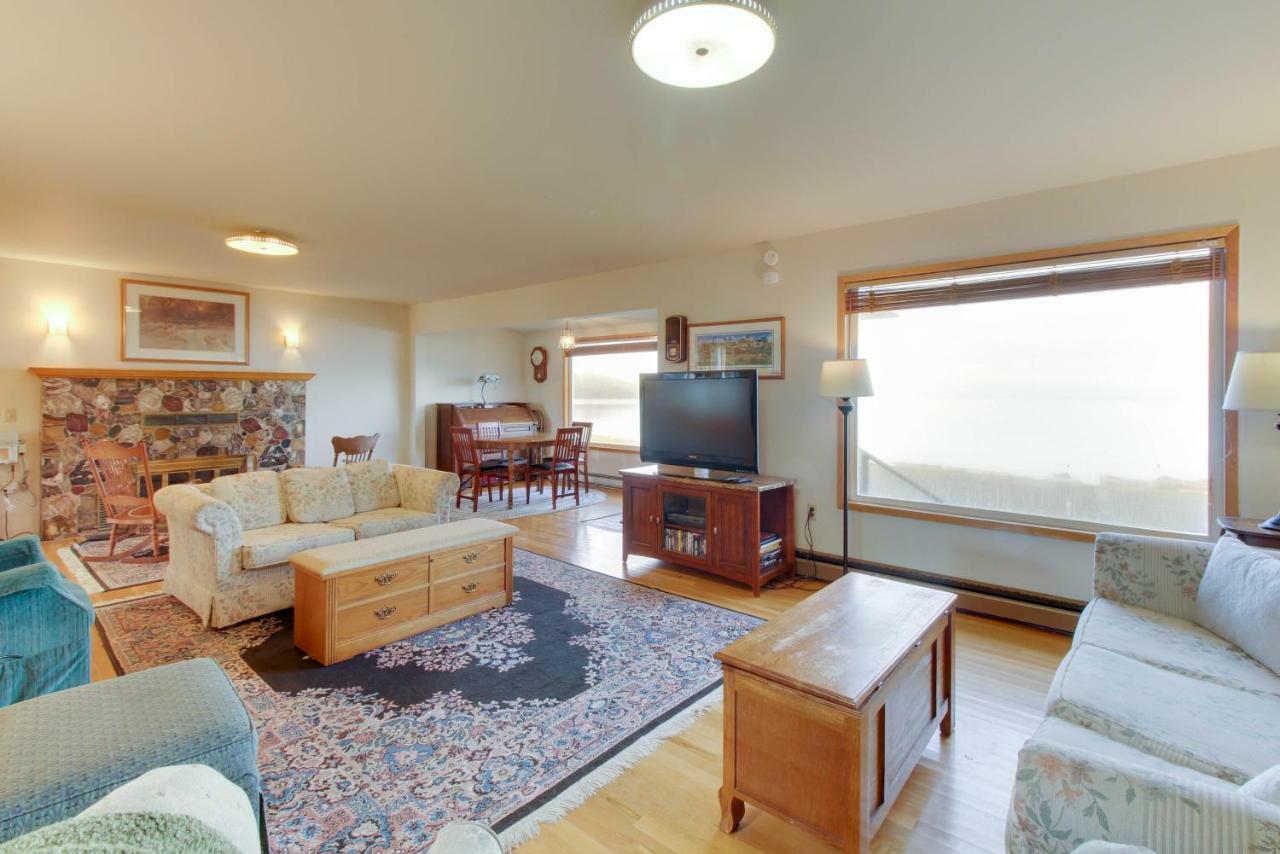 Islandale Lopez Island Agate Beach Waterfront Home מראה חיצוני תמונה